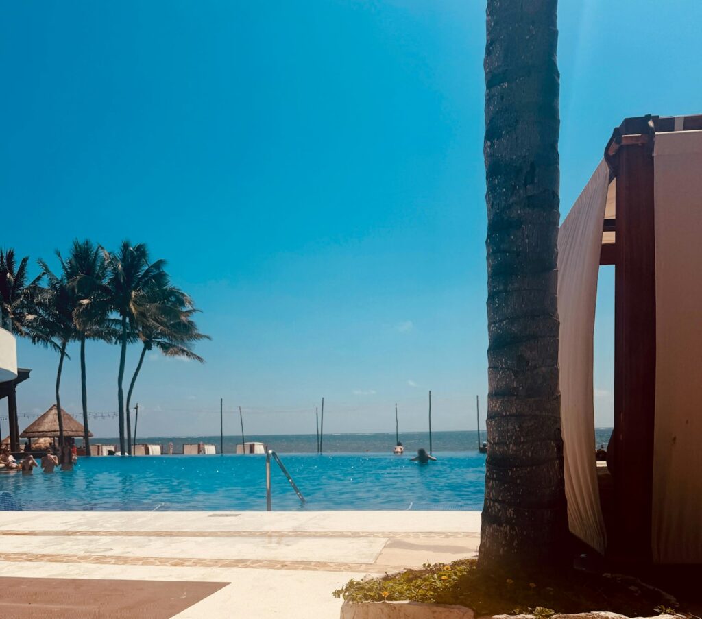The Riviera Maya coastline near Tulum